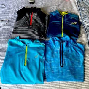Hi tech long sleeve running shirts in excellant condition